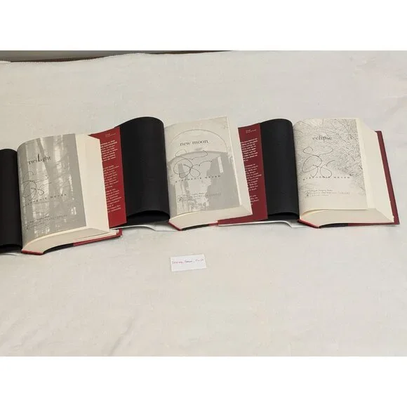 Autographed 3-Book Set by Stephenie Meyer – Twilight, New Moon, Eclipse Signed - Picture 3 of 8